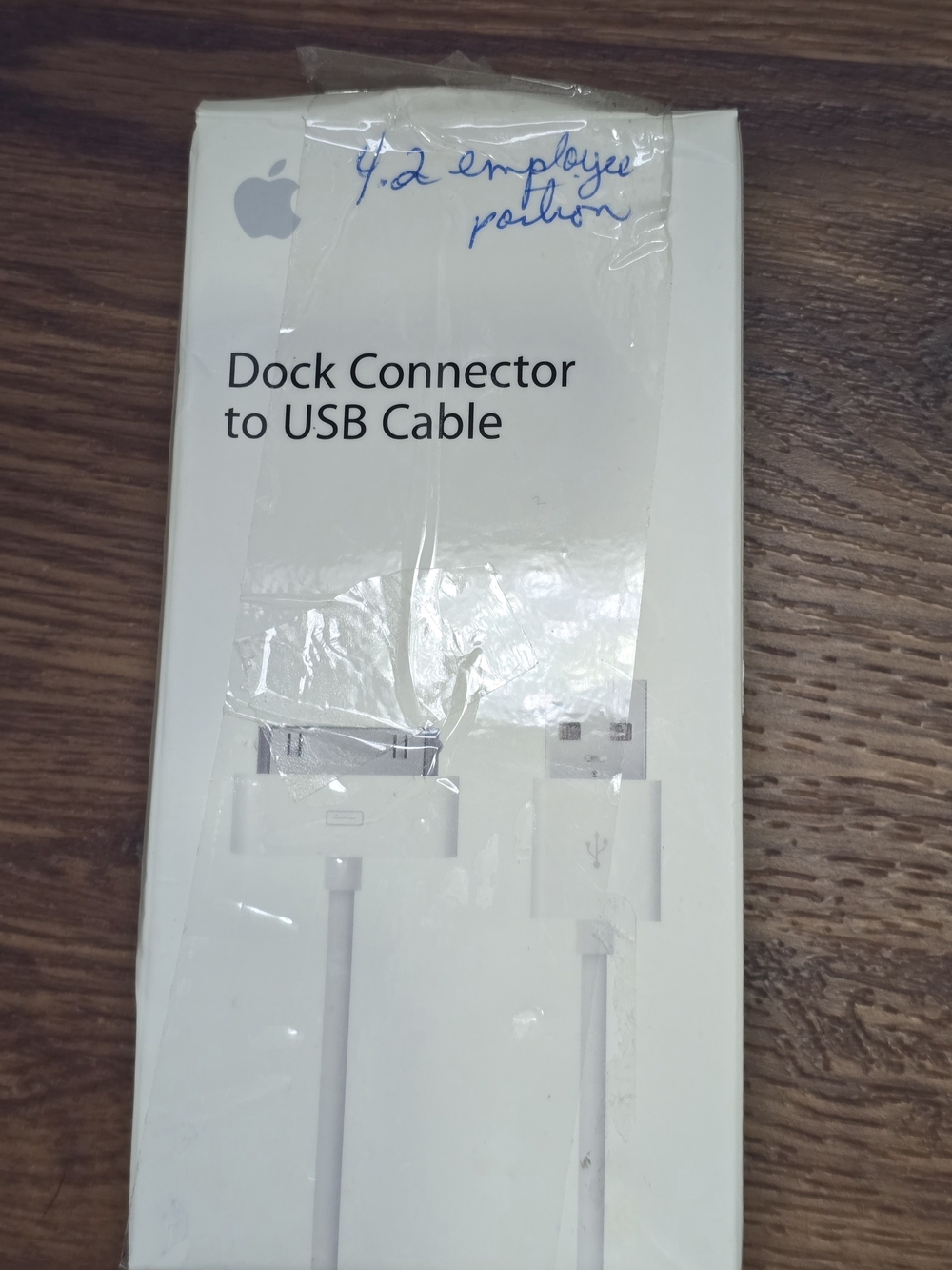 Apple Dock Connector to USB Cable - White